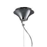 Tiffany 4 Light Crystal Pendant Light – Polished Chrome With Soft Bronze Shade