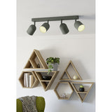 Tilston 4 Light Spotlight Bar - Green