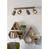 Tilston 4 Light Spotlight Bar - Sand
