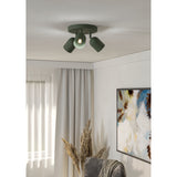 Tilston Ceiling Spotlight - Green
