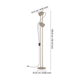 Tilston Floor Lamp - Sand
