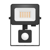 Tirnine LED Flood Light with Motion Sensor 11.5cm - Black