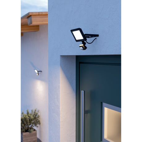 Tirnine LED Flood Light with Motion Sensor 14.5cm - Black