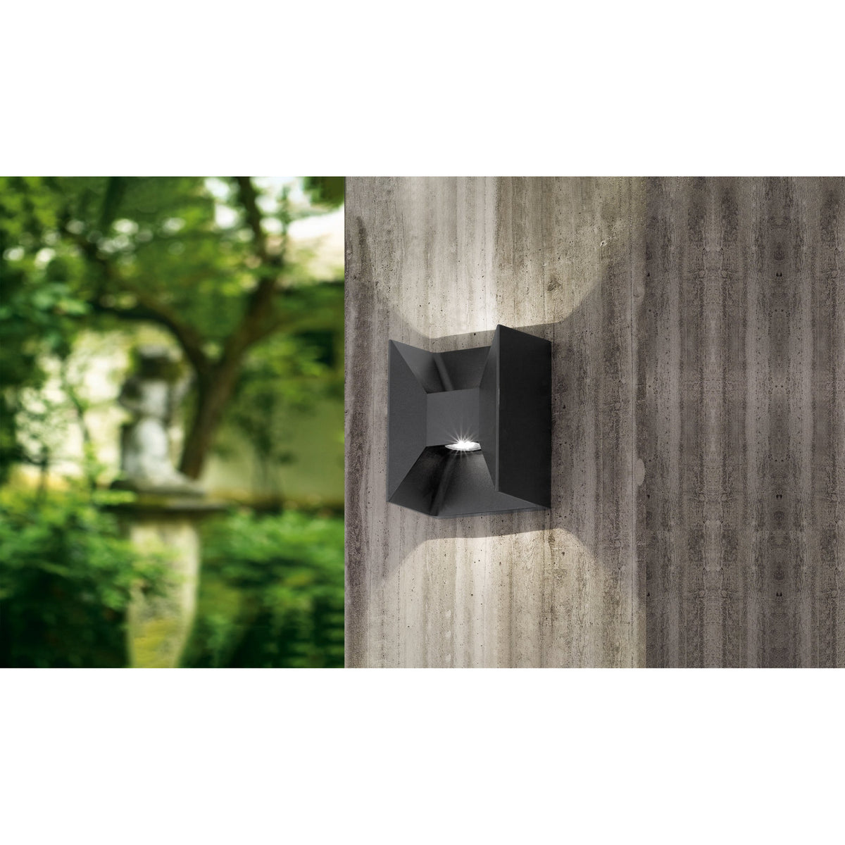 Tismora LED Outdoor Wall Light - Anthracite