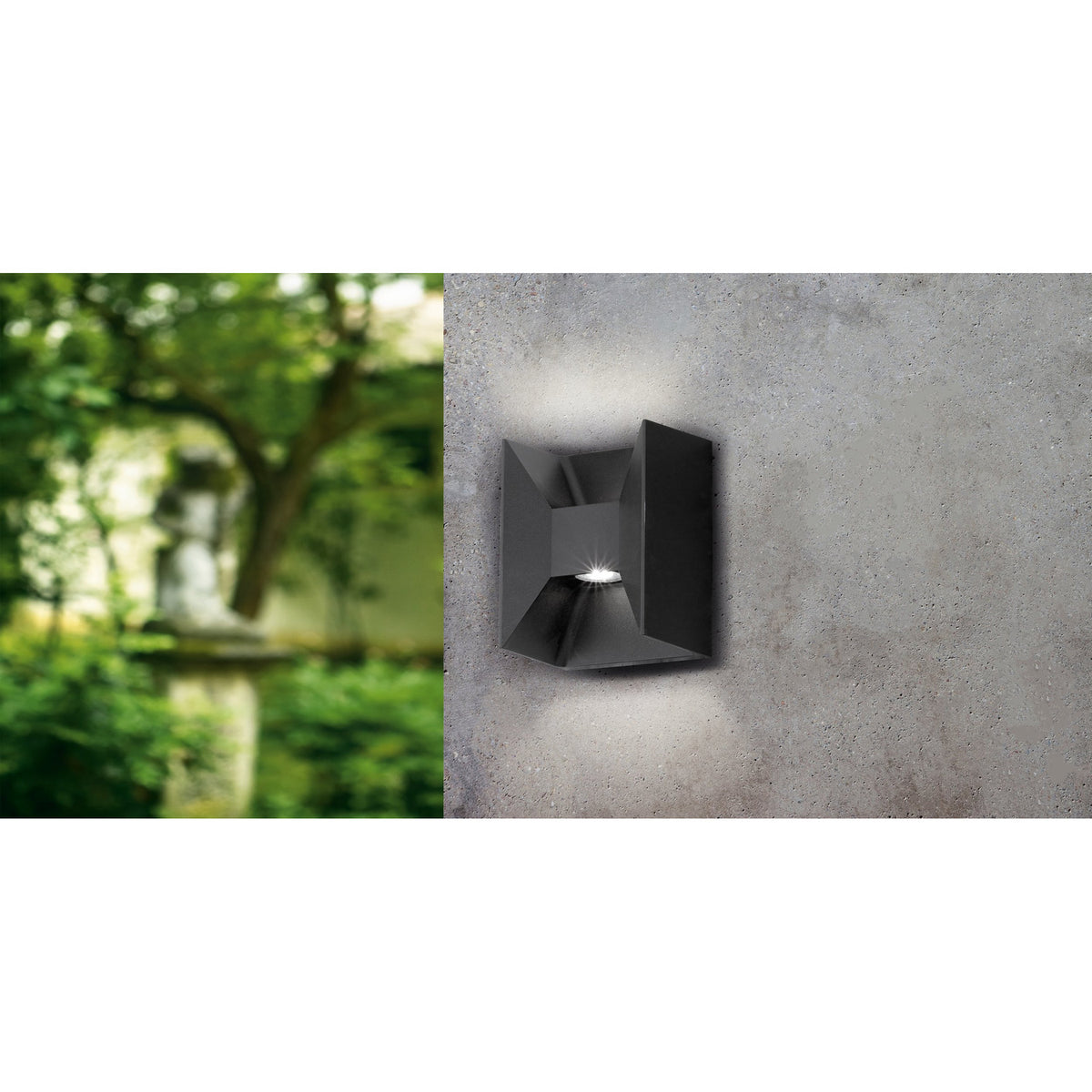 Tismora LED Outdoor Wall Light - Anthracite