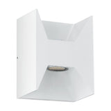 Tismora LED Outdoor Wall Light - White