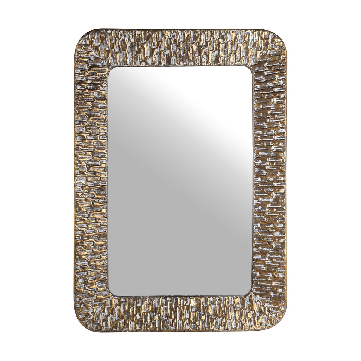 Toamasina LED Mirror - Antique Gold