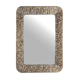 Toamasina LED Mirror - Antique Gold