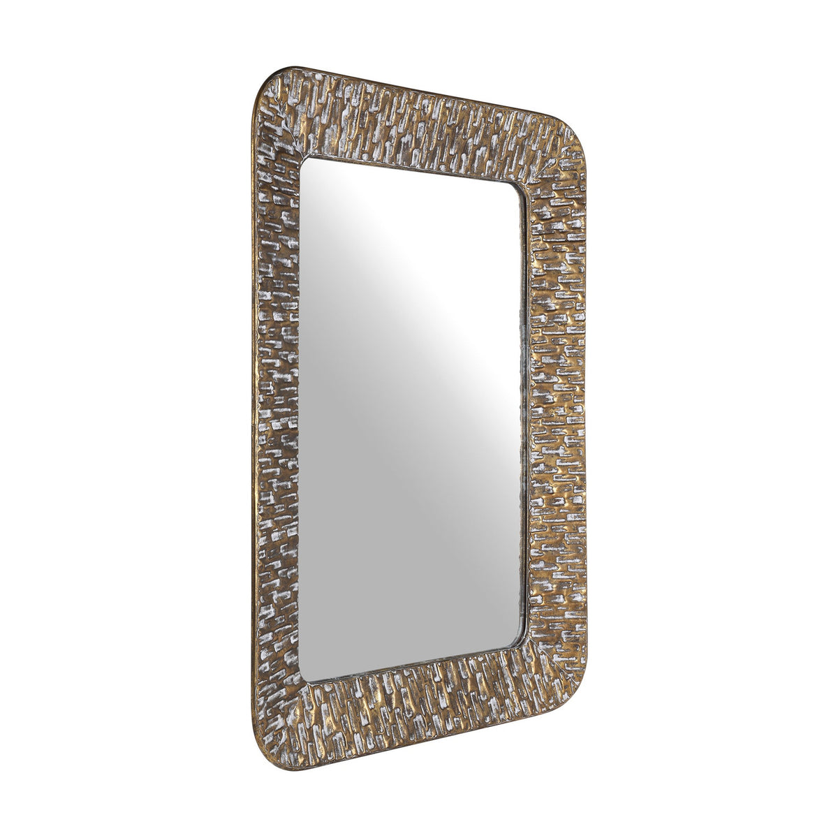 Toamasina LED Mirror - Antique Gold