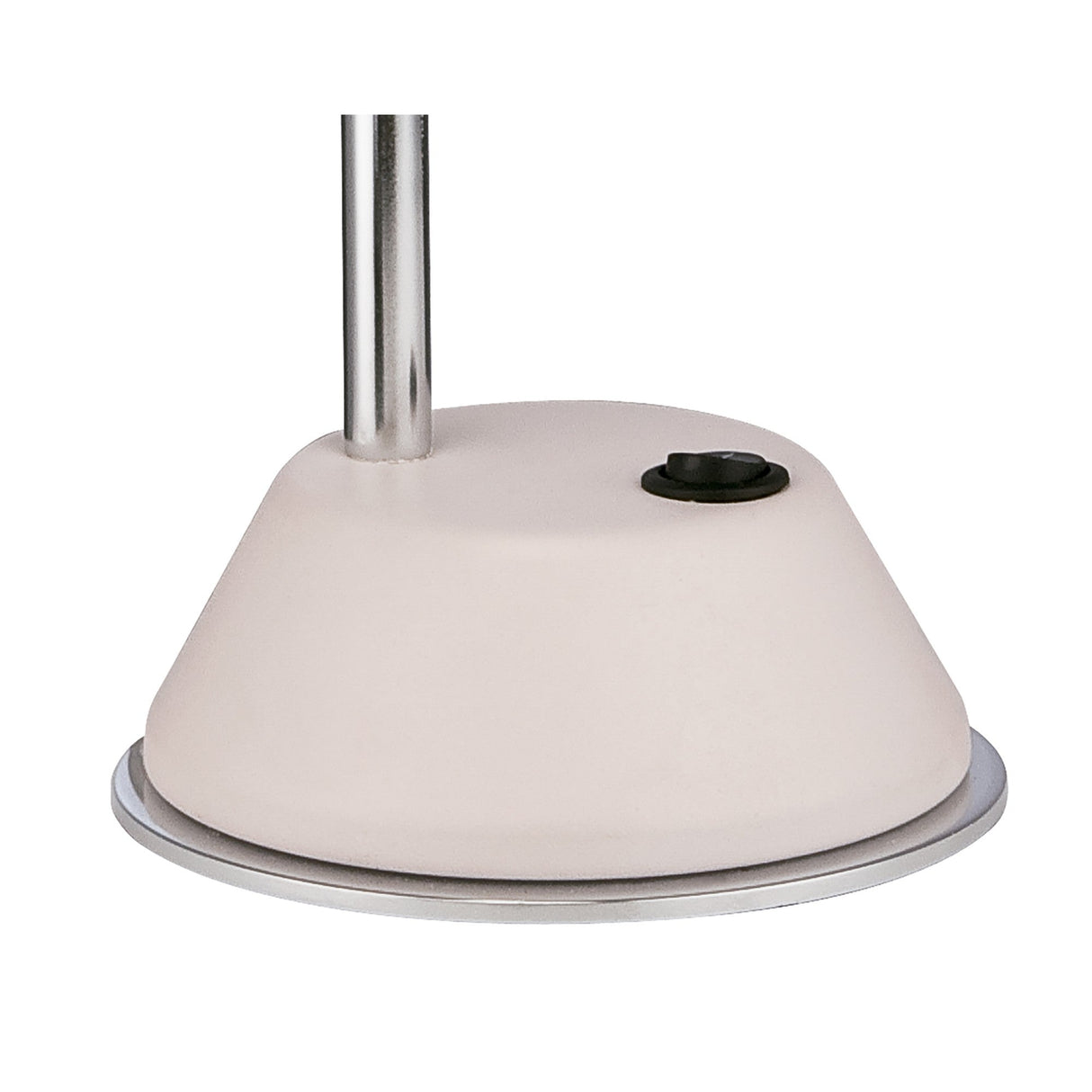 Tobias LED Table Lamp 3W 3000K - Matt White/Polished Chrome