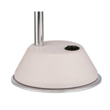 Tobias LED Table Lamp 3W 3000K - Matt White/Polished Chrome