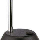 Tobias LED Table Lamp 3W 3000K - Matt Black/Polished Chrome