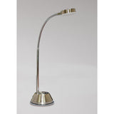Tobias LED Table Lamp 3W 3000K - Satin Nickel/Polished Chrome