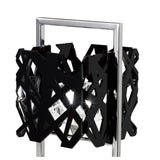 Tokio 1 Light Table Lamp - Polished Chrome/ Gloss Black