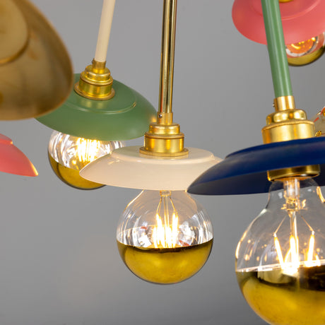 Tokyo Multi-Coloured 29 Light Sputnik Chandelier