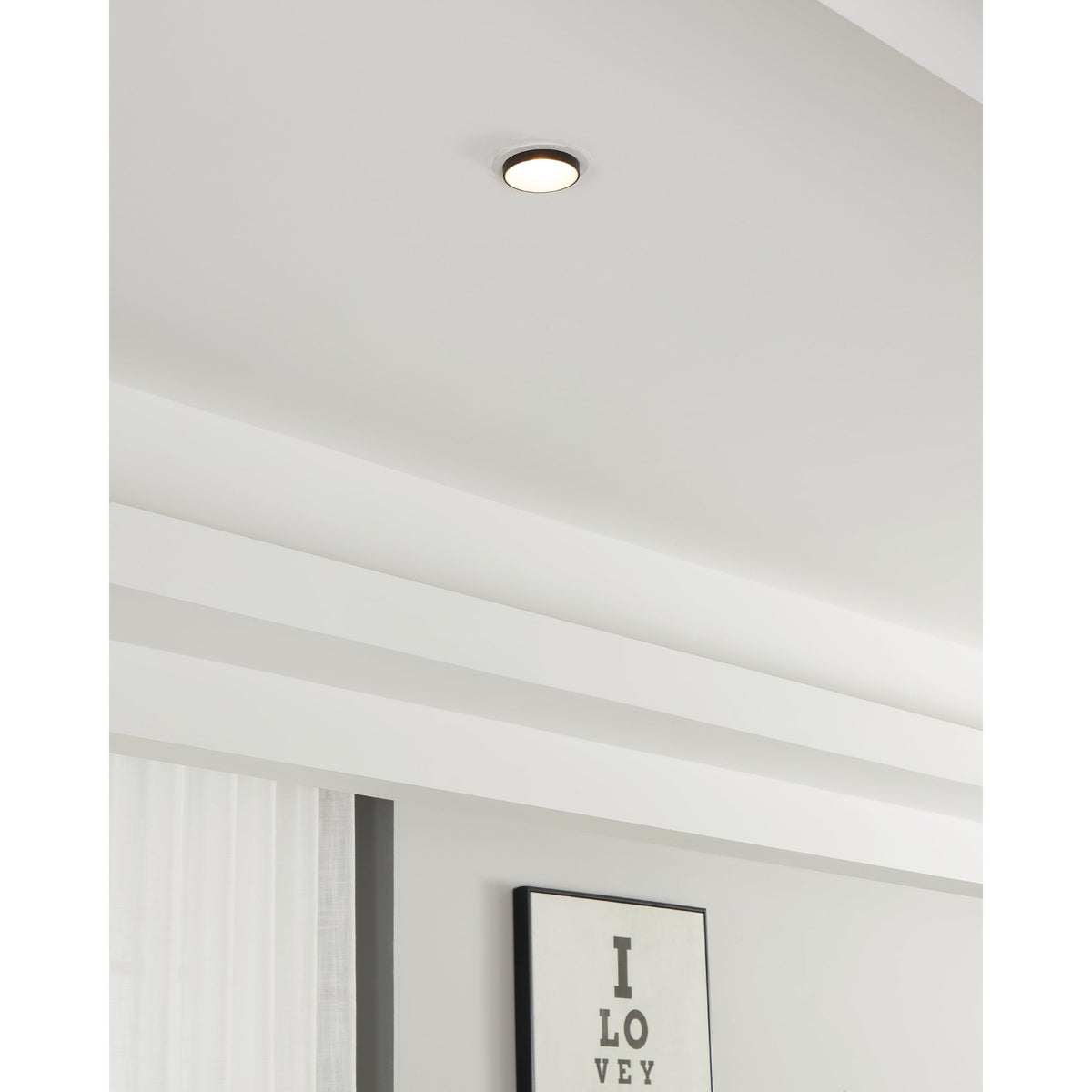 Tomelle Downlight - White & Black