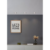 Tomelle Smart Colour Changing LED Downlight 9.3 x 9.3cm - White