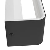 Tomessa LED Bathroom Wall Light - Black & White