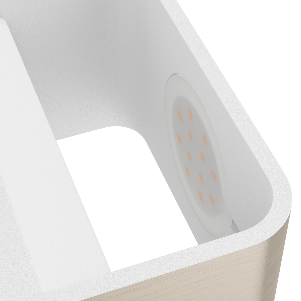 Tomessa LED Wall Light 13cm - Satin Nickel