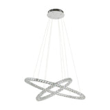 Toneria Clear Glass Pendant Light - Chrome