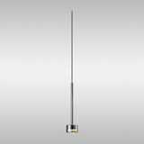 Tonic Dimmable LED Glass Pendant Light 12W 3000K - Chrome