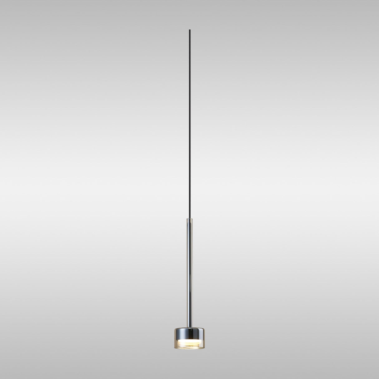 Tonic Dimmable LED Glass Pendant Light 12W 2700K - Bronze