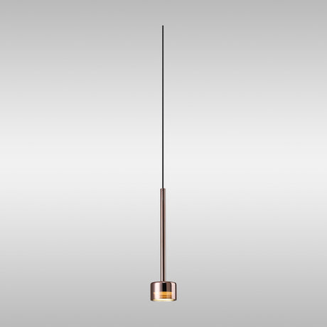 Tonic Dimmable LED Glass Pendant Light 12W 2700K - Copper