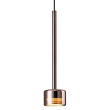 Tonic Dimmable LED Glass Pendant Light 12W 3000K - Copper