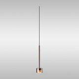 Tonic Dimmable LED Glass Pendant Light 12W 3000K - Copper