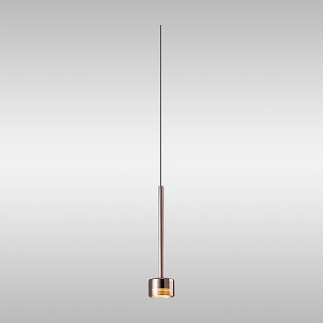 Tonic Dimmable LED Glass Pendant Light 12W 3000K - Copper