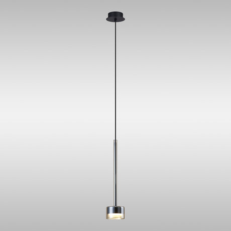 Tonic Dimmable LED Glass Pendant Light 12W 2700K - Bronze & Black