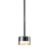 Tonic Dimmable LED Glass Pendant Light 12W 3000K - Bronze & Black