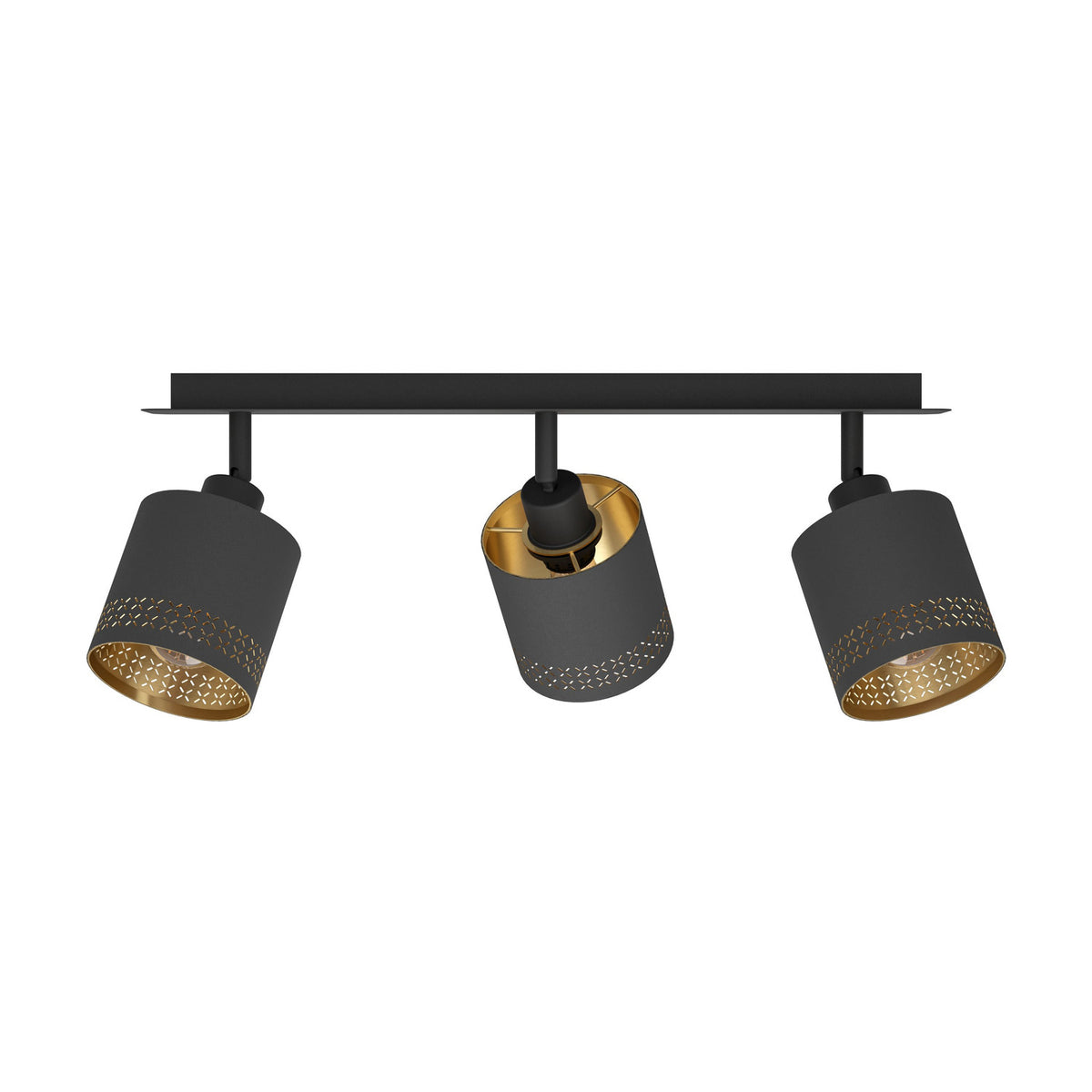 Tonvorne 3 Light Spotlight Bar - Black