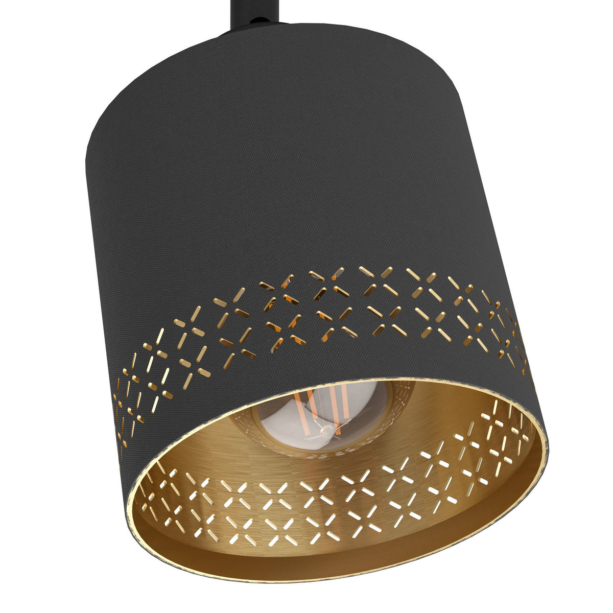 Tonvorne 3 Light Spotlight Bar - Black