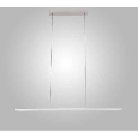 Torch LED Linear Suspension Light 22W 3000K - Sand White