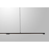 Torch LED Linear Suspension Light 22W 3000K - Sand Black