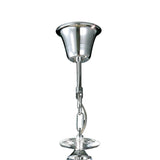 Torino 46cm 3 Light Crystal Chandelier - Polished Chrome