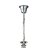 Torino 74cm 8 Light Crystal Chandelier - Polished Chrome