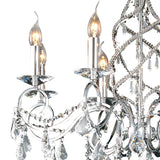 Torino 74cm 8 Light Crystal Chandelier - Polished Chrome
