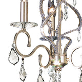 Torino 46cm 3 Light Crystal Chandelier - French Gold