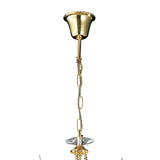 Torino 58cm 5 Light Crystal Chandelier - French Gold