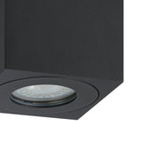Torrecola Outdoor Wall Light 8 x 8cm - Black