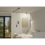 Tplus Slim Spot LED Ceiling Spotlight - Black