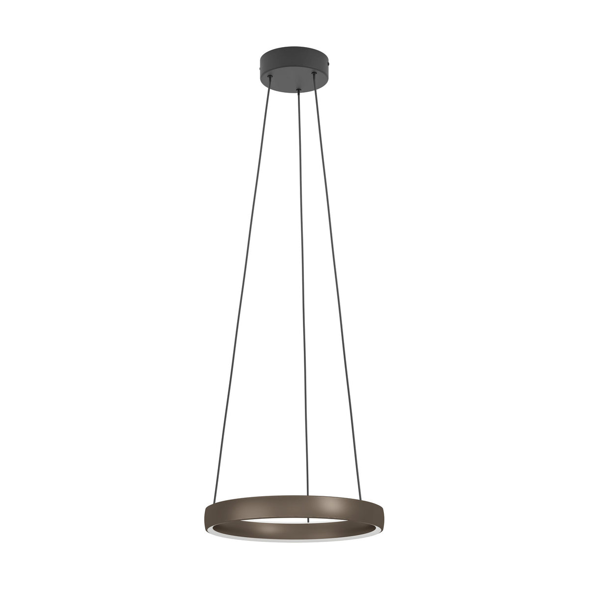 Trabuco Pendant Light 55cm - Black & Brown
