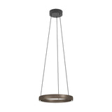 Trabuco Pendant Light 55cm - Black & Brown