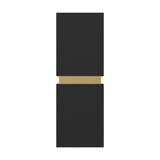 Tramena Wall Light 5.5cm - Black & Gold