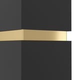Tramena Wall Light 5.5cm - Black & Gold