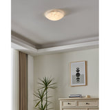 Trenvette Flush Ceiling Light - White