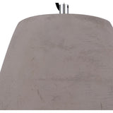 Triangle 22cm 1 Light Glass Pendant Light - Polished Chrome