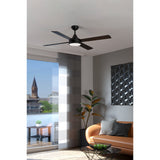 Trinidad Ceiling Fan with Light - Matt Black